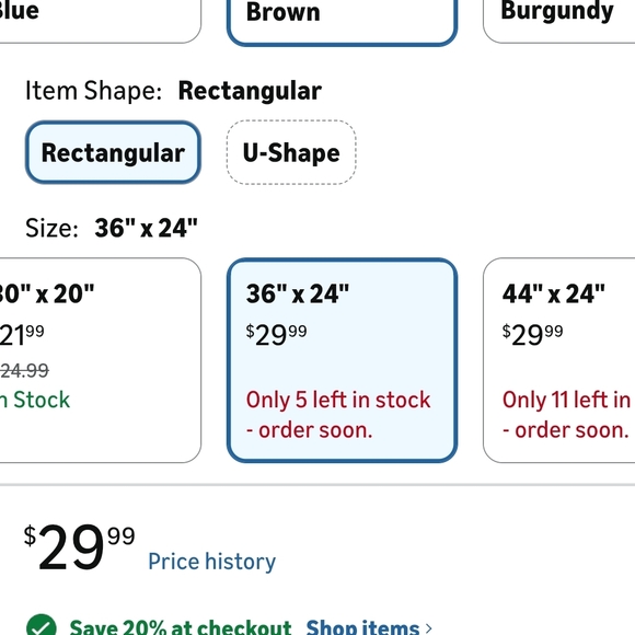 Luxurious Brown Bath Mat - Picture 3 of 9